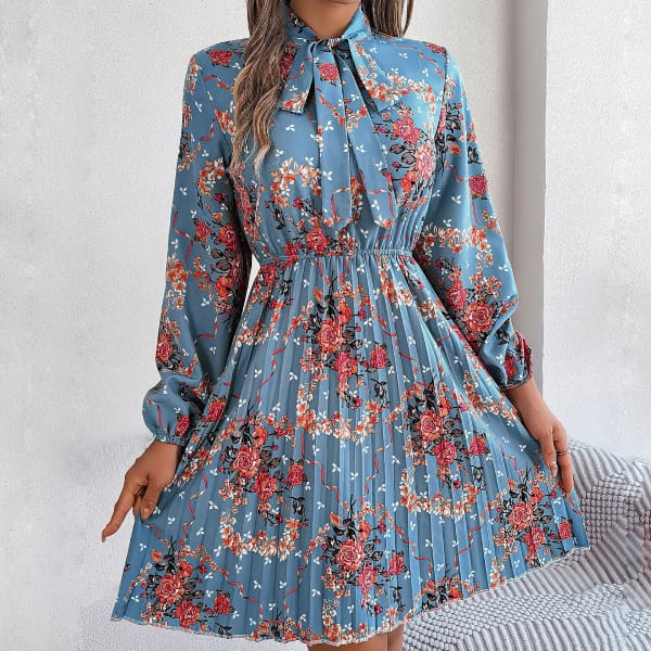 1950s Floral Dress