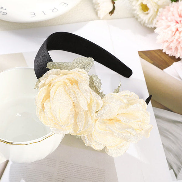 Big Flower Headband
