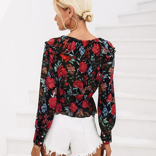 Black Floral Tunic - Image 3