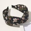 Black Flower Headband