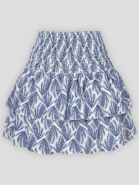 Alternative view of Blue And White Floral Skirt
