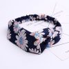 Blue Flower Headwrap