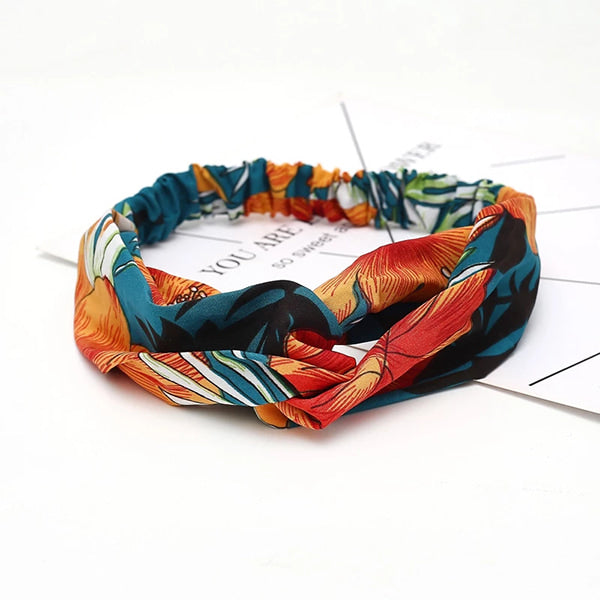 Bohemian Flower Headwrap