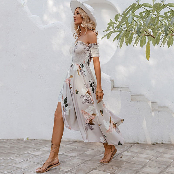 Bohemian Long Dress Floral - Image 4