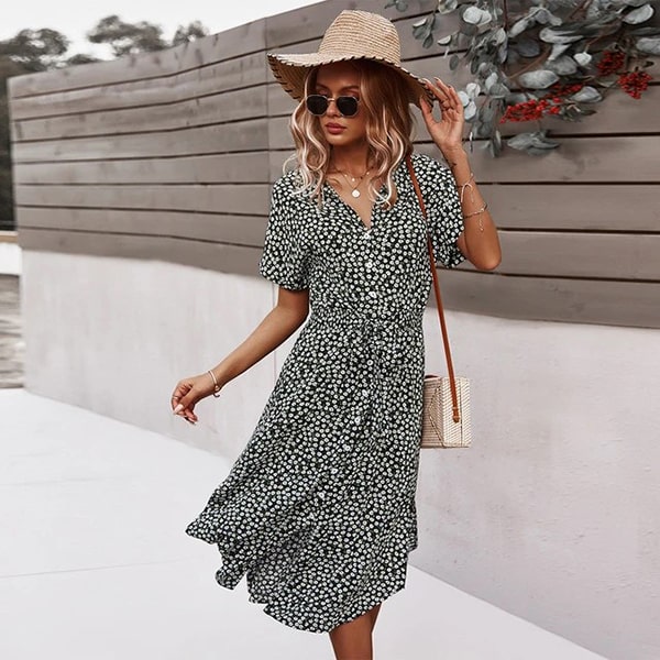 Bohemian Midi Dress
