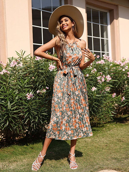 Alternative view of Boho Chic Floral Dress