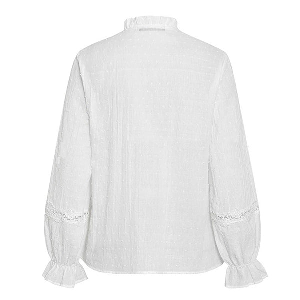Boho Embroidered Floral Blouse - Image 5