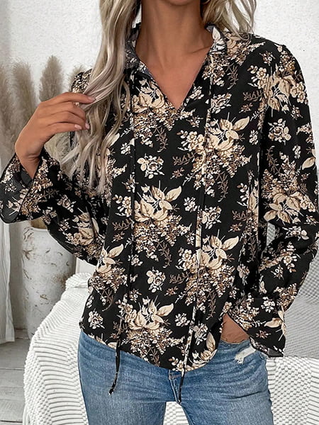 Boho Floral Blouse - Image 3