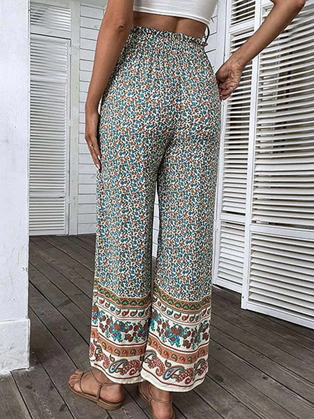 Boho Floral Pants - Image 4