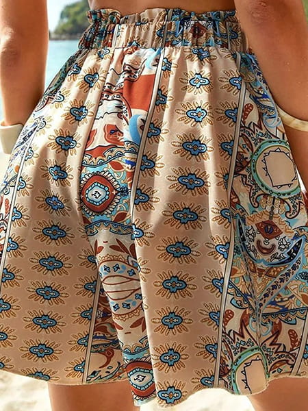Alternative view of Boho Floral Shorts