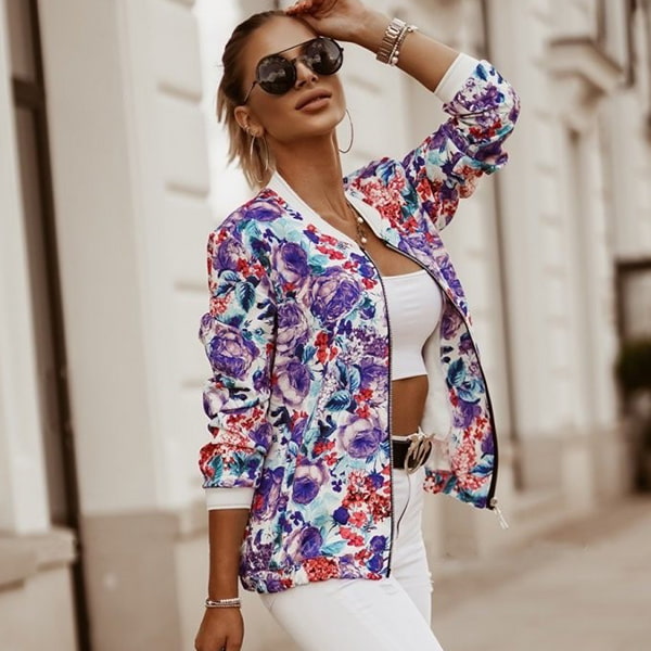Alternative view of Casual Floral Jacket
