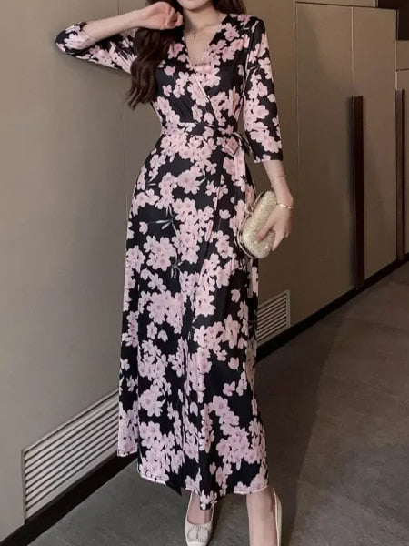 Cherry Blossom Floral Dress - Image 3