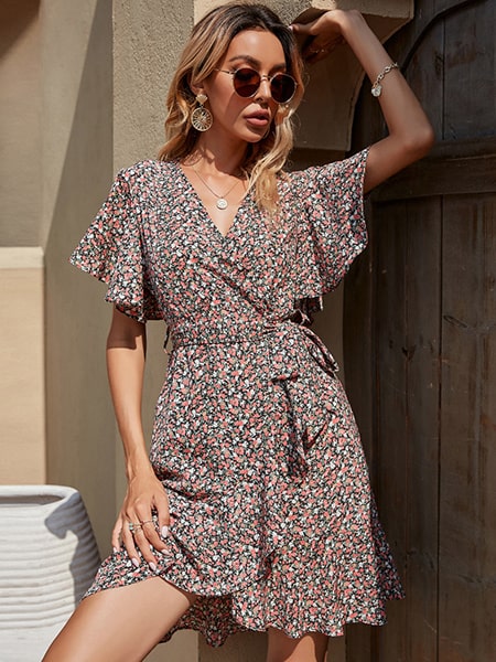 Alternative view of Chic Floral Dress