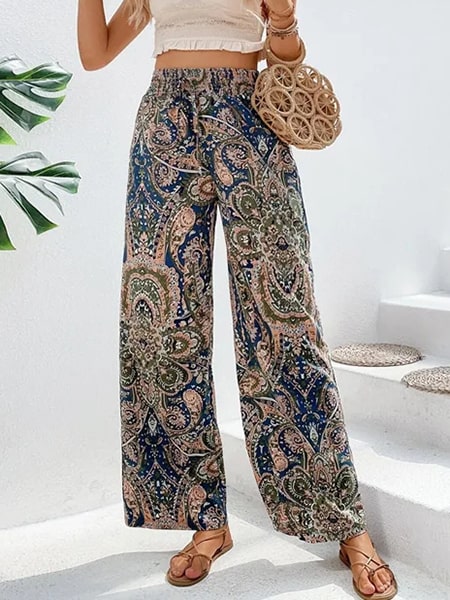 Alternative view of Chic Floral Pants