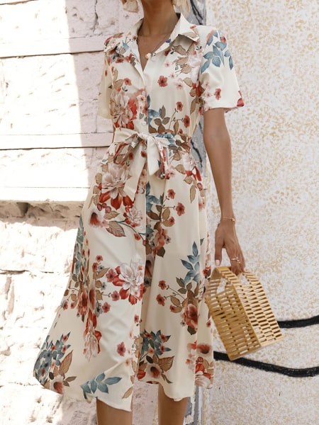 Alternative view of Classy Floral Dress