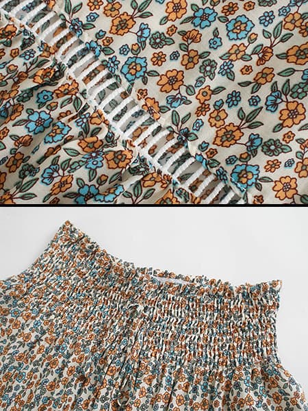 Colorful Floral Skirt - Image 4