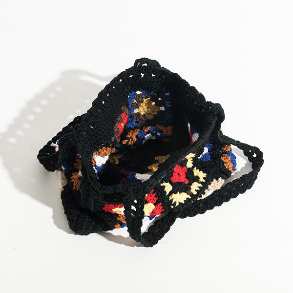 Crochet Floral Bag - Image 3