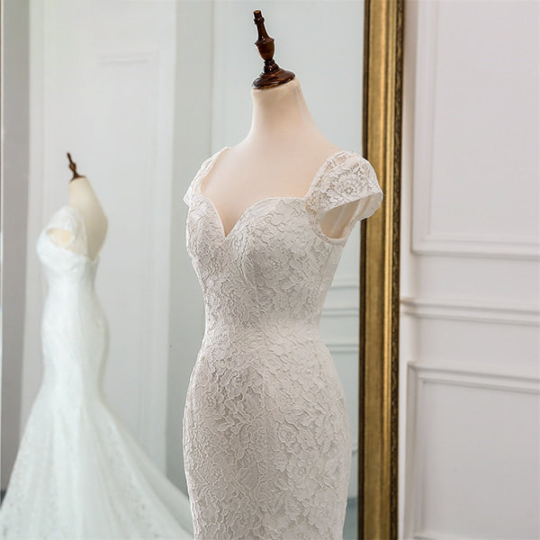 Alternative view of Floral Backless Wedding Dress