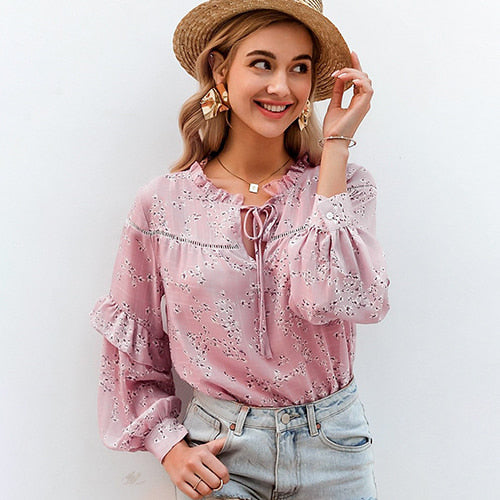 Floral Blouse Rose