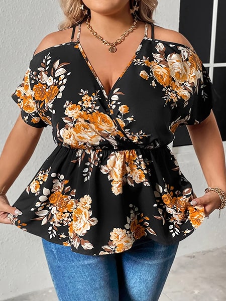 Floral Blouses Large - Image 3