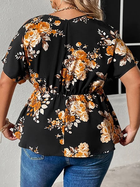 Floral Blouses Large - Image 4