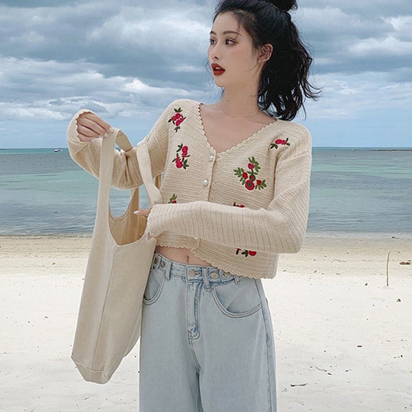 Alternative view of Floral Boho Cardigan