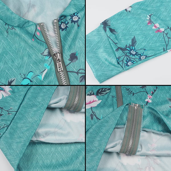 Floral Bomber Jacket - Image 3