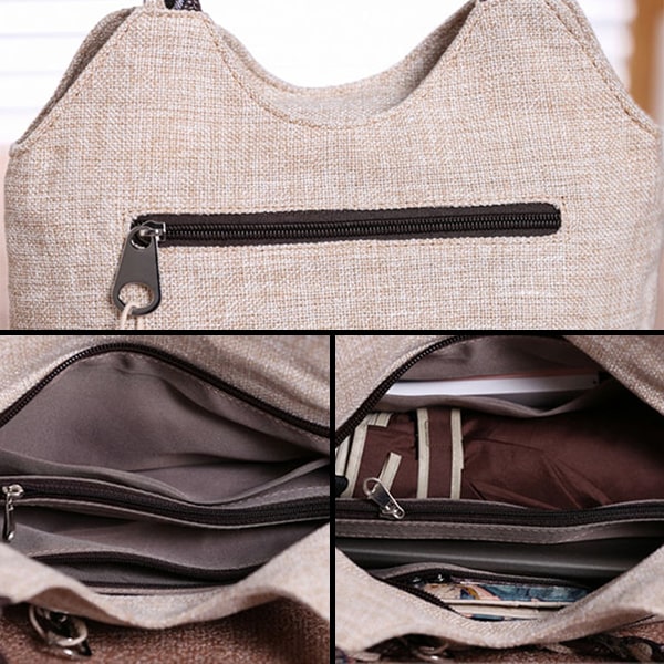 Floral Canvas Handbag - Image 3