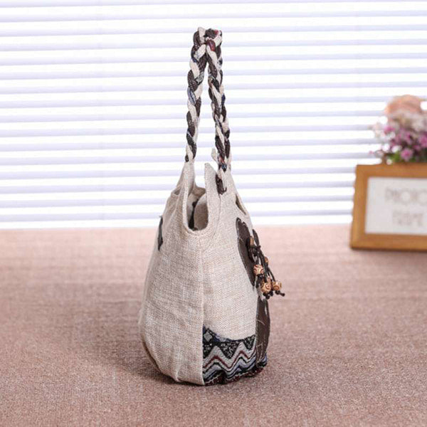 Alternative view of Floral Canvas Handbag