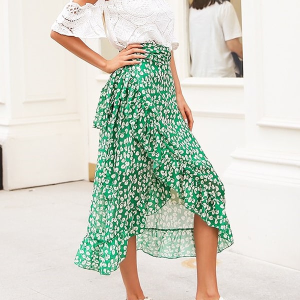 Alternative view of Floral Chiffon Skirt