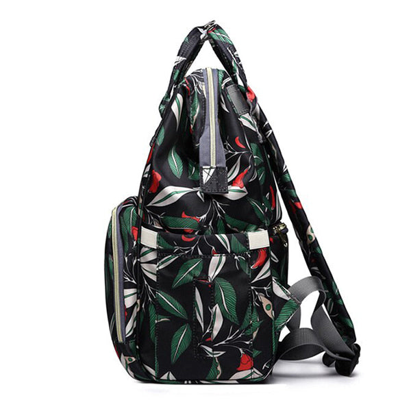 Alternative view of Floral Diaper Bag