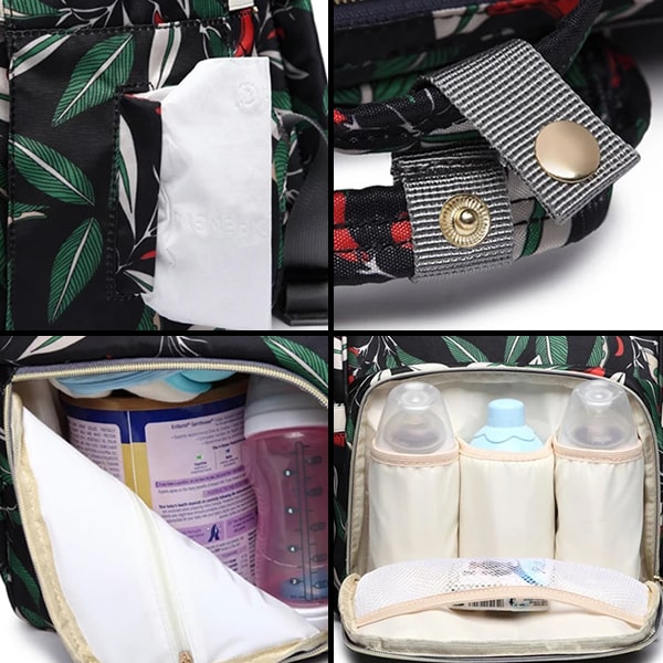 Floral Diaper Bag - Image 5