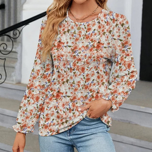 Floral Embroidered Bohemian Blouse