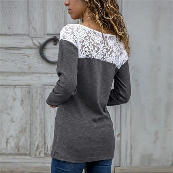 Floral Embroidery Sweater - Image 3