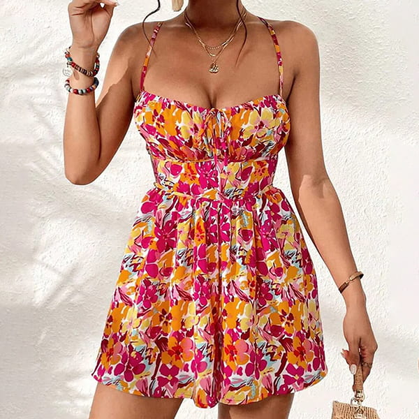 Floral Flowy Jumpsuit