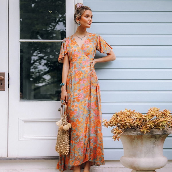 Floral Gypsy Dress