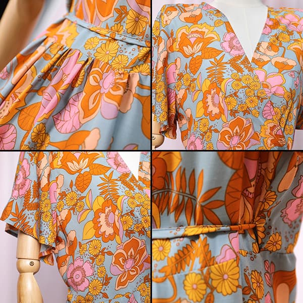 Floral Gypsy Dress - Image 5