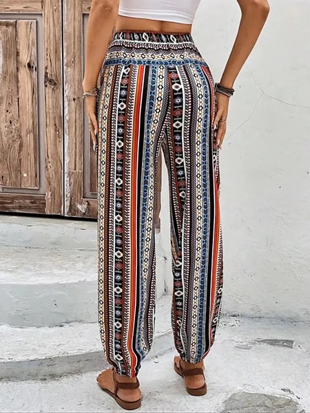 Floral Jogging Pants - Image 3