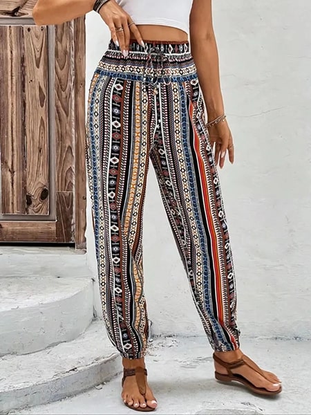Alternative view of Floral Jogging Pants