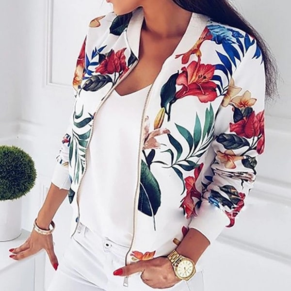 Floral Light Jacket - Image 3