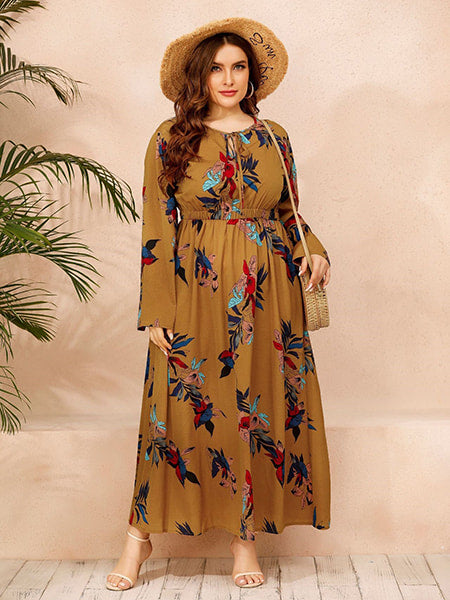 Floral Maxi Dress - Image 4