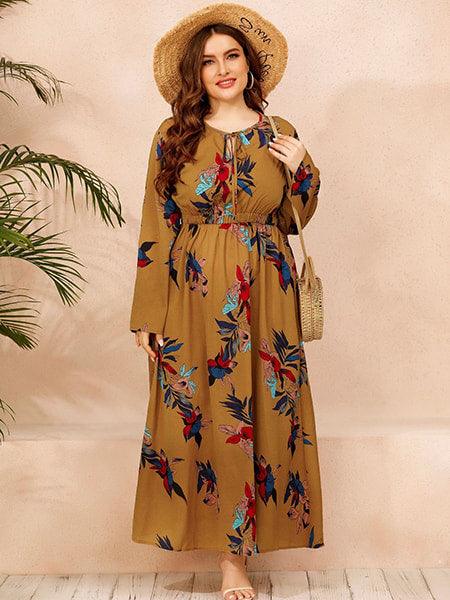 Floral Maxi Dress - Image 3