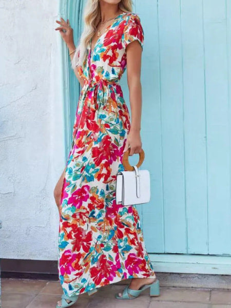 Floral Multicolor Dress - Image 3