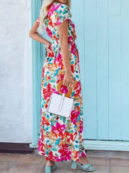 Floral Multicolor Dress - Image 4