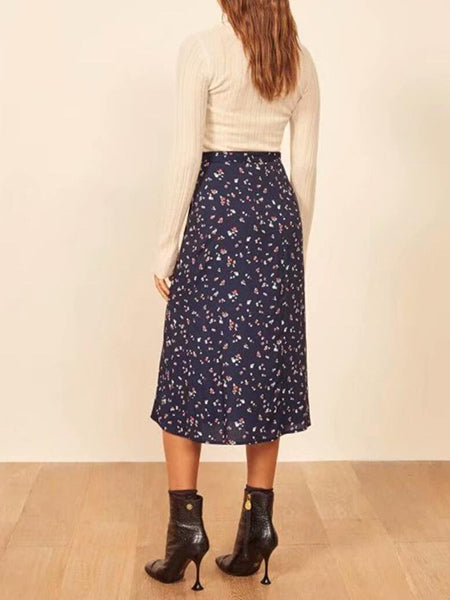 Floral Pencil Skirt - Image 4