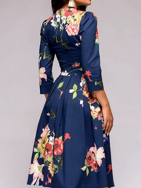 Alternative view of Floral Pink Wedding Dress