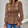 Floral Print Blouses Ladies