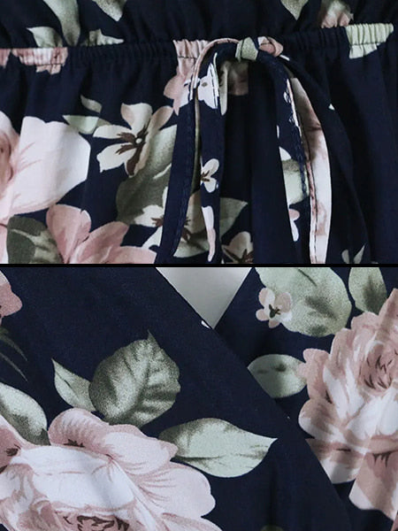 Floral Print Jumpsuits - Image 4