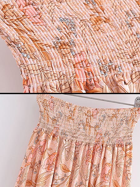 Floral Rose Long Skirt - Image 4