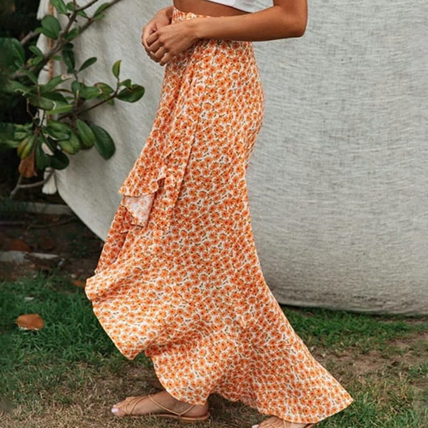 Floral Ruffled Skirt - Image 3